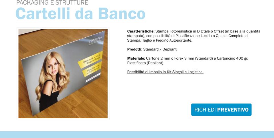 Plastificato (Depliant) http://www.puntovenditavincente.com/cartelli-da-banco.html 