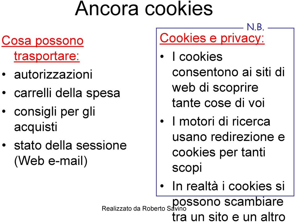 Cookies e privacy: I cookies consentono ai siti di web di scoprire tante cose di voi I