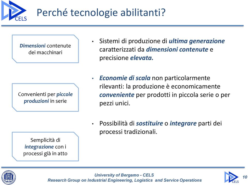 precisione elevata.