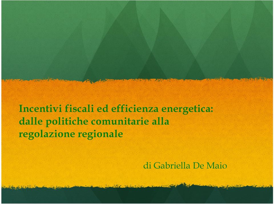 politiche comunitarie alla