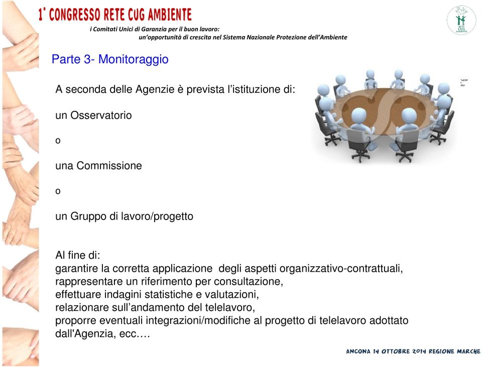 rappresentare un riferimento per consultazione, effettuare indagini statistiche e valutazioni, relazionare sull