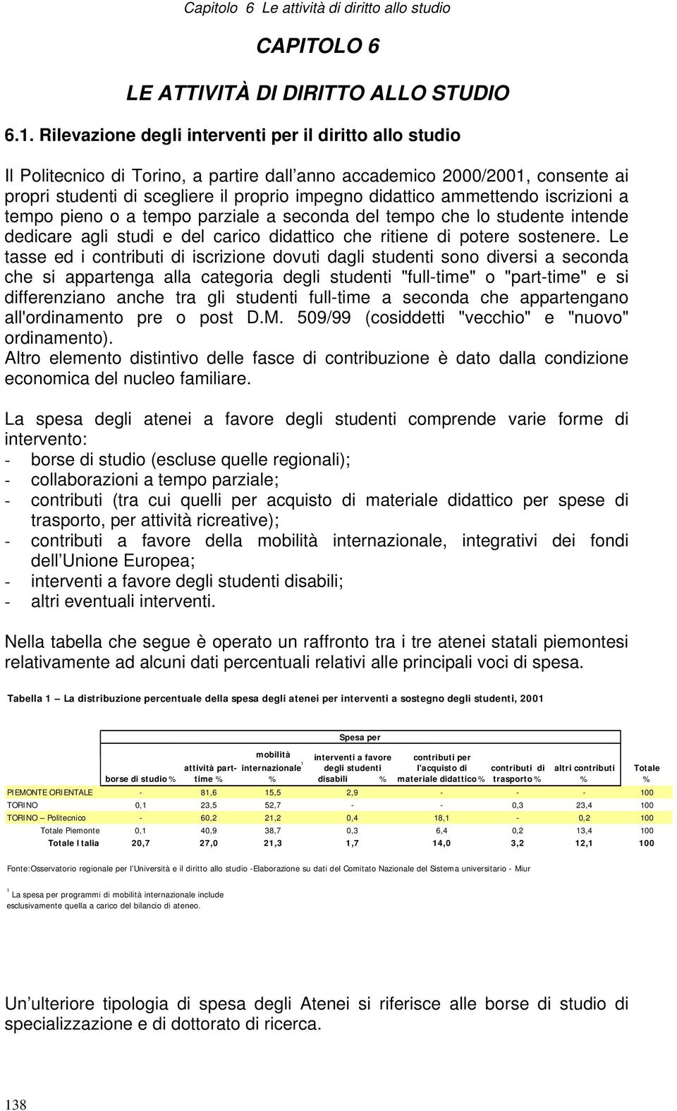 ammettendo iscrizioni a tempo pieno o a tempo parziale a seconda del tempo che lo studente intende dedicare agli studi e del carico didattico che ritiene di potere sostenere.