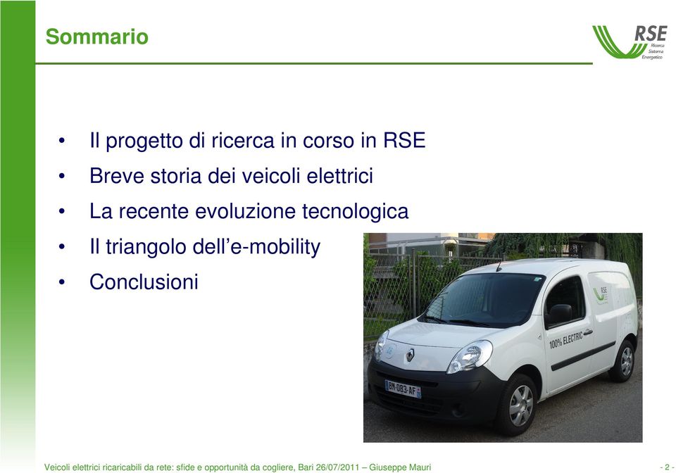 dell e-mobility Conclusioni Veicoli elettrici ricaricabili da