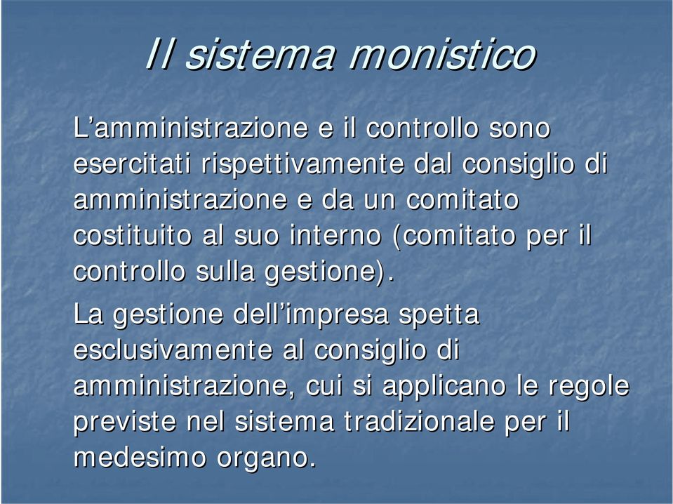 controllo sulla gestione).