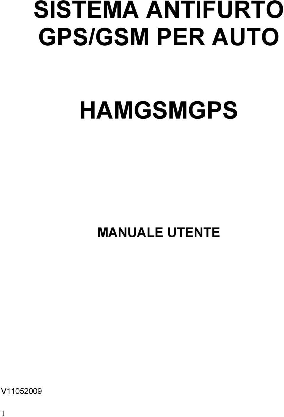 HAMGSMGPS MANUALE