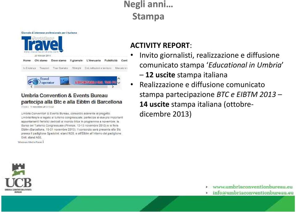 stampa italiana Realizzazione e diffusione comunicato stampa