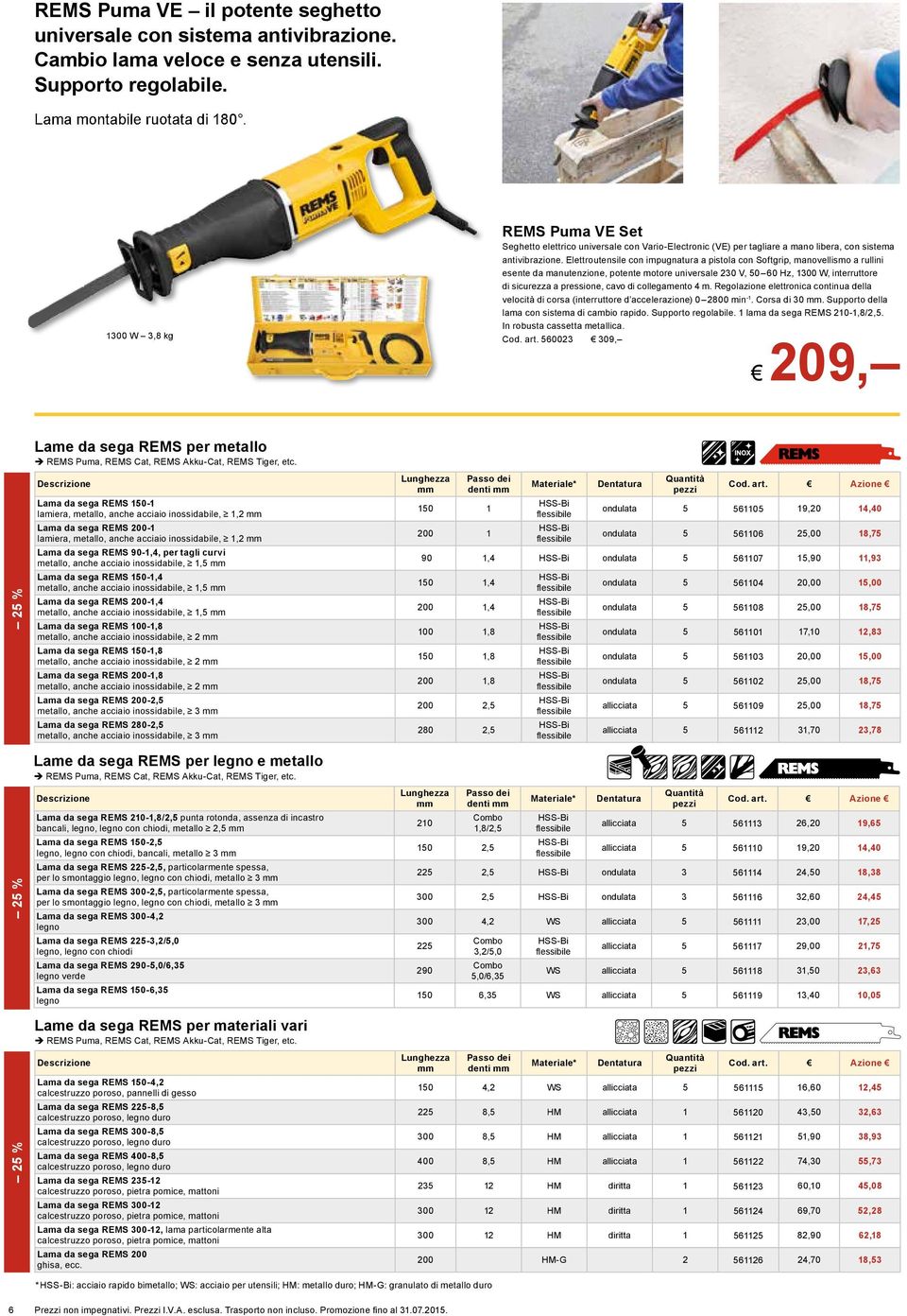 Elettroutensile con impugnatura a pistola con Softgrip, manovellismo a rullini esente da manutenzione, potente motore universale 230 V, 50 60 Hz, 1300 W, interruttore di sicurezza a pressione, cavo