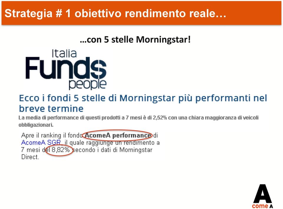 rendimento reale