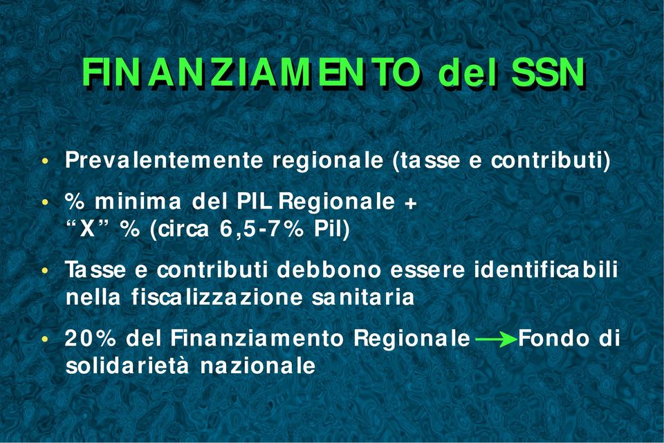 Tasse e contributi debbono essere identificabili nella