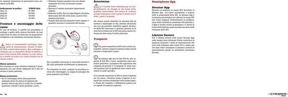 Prma d ncomncare qualunque ntervento d manutenzone, estrarre la batte- ra dalla scatola della battera. Non scollegare o collegare ma un connettore fnché la battera s trova nella scatola della battera.