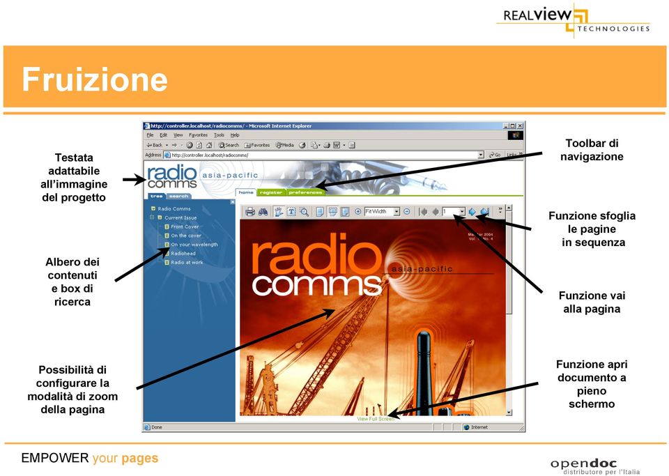 pagine in sequenza Funzione vai alla pagina Possibilità di