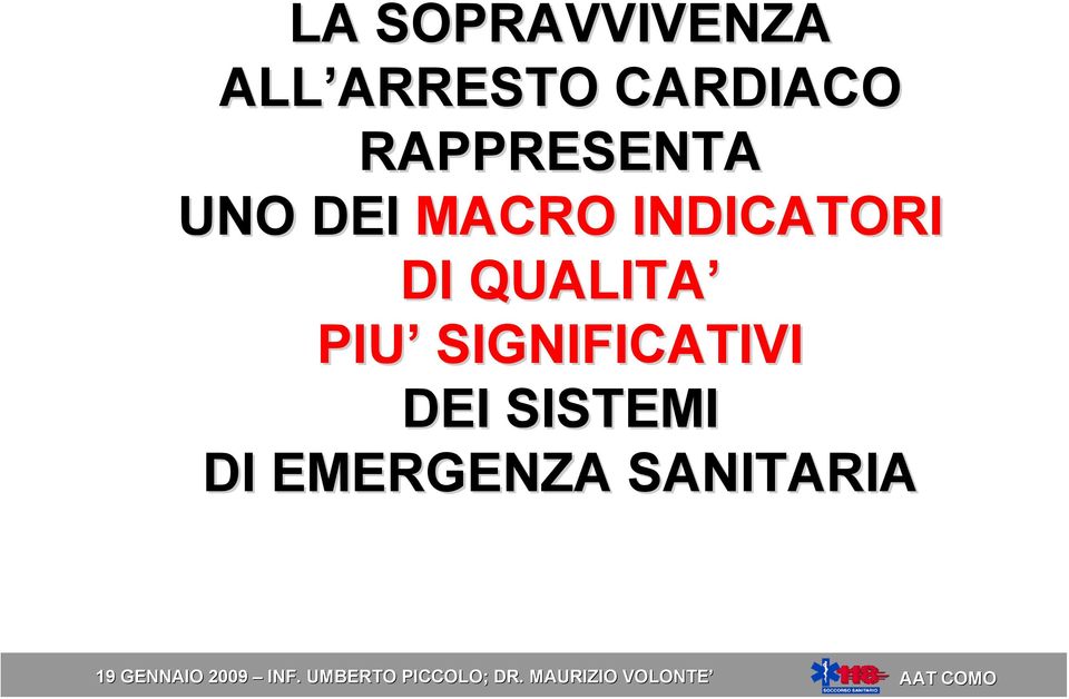 INDICATORI DI QUALITA PIU