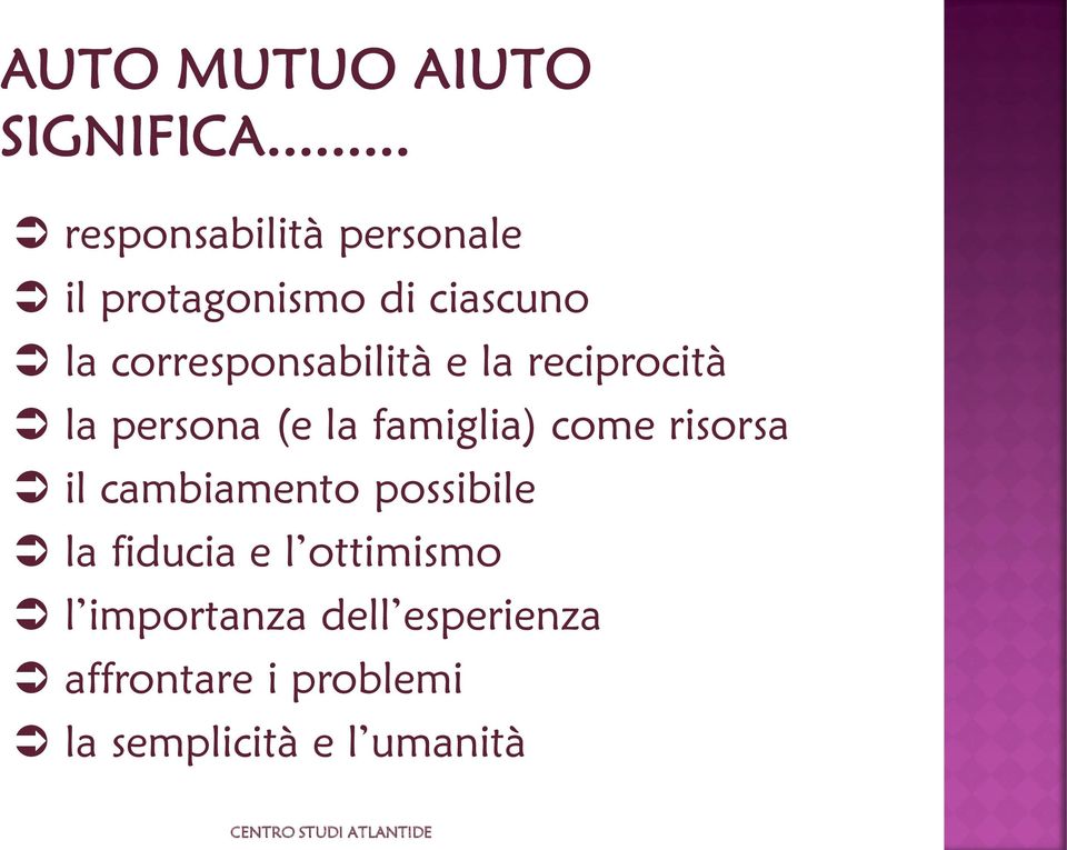 come risorsa il cambiamento possibile la fiducia e l ottimismo l