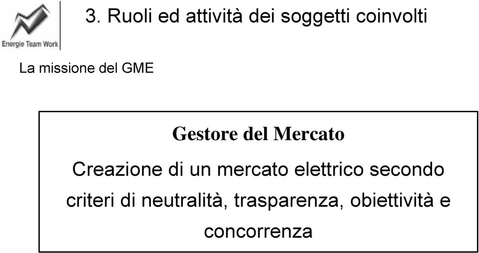 elettrico secondo criteri di