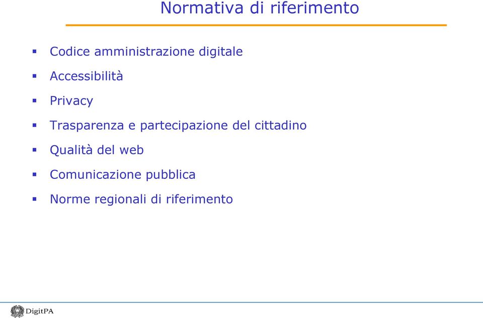 partecipazione del cittadino Qualità del web