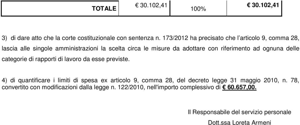 riferimento ad ognuna delle categorie di rapporti di lavoro da esse previste.