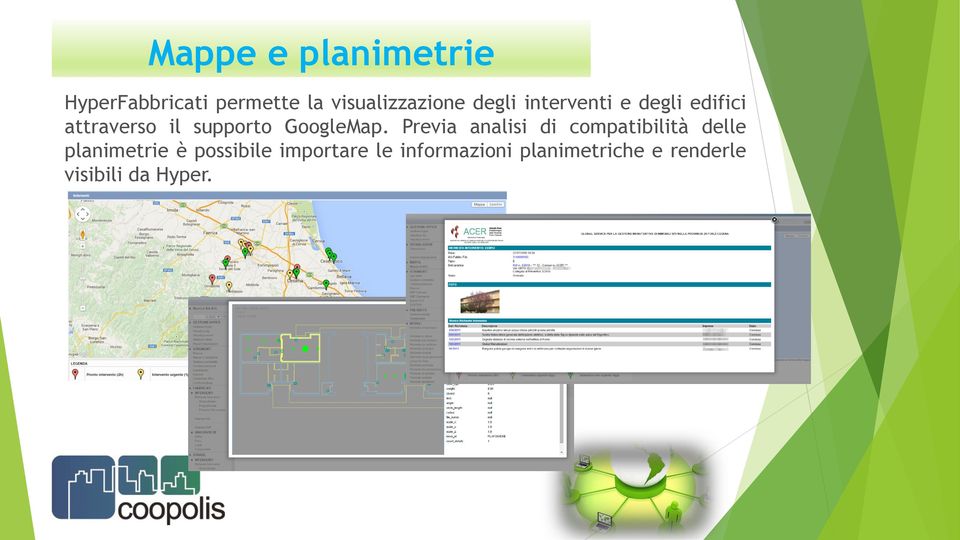 Previa analisi di compatibilità delle planimetrie è possibile