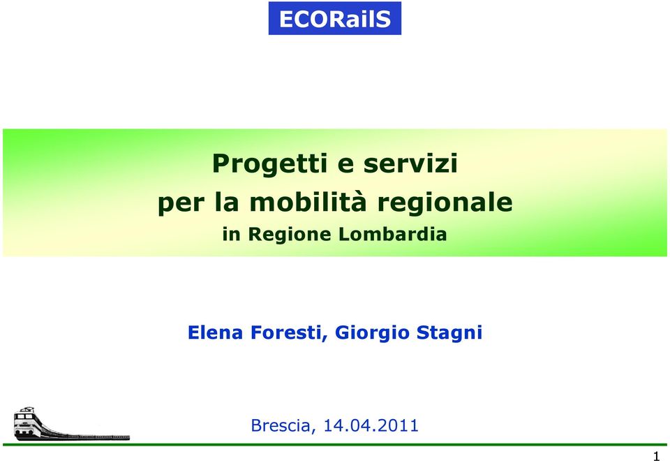 Regione Lombardia Elena