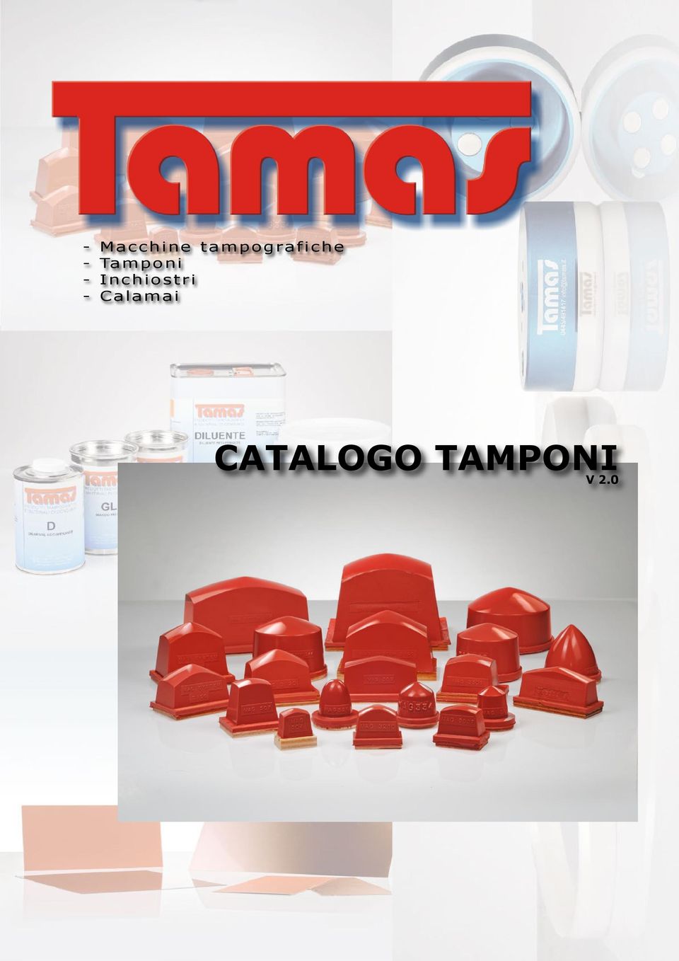 tampografiche - Tamponi - Inchiostri - Calamai