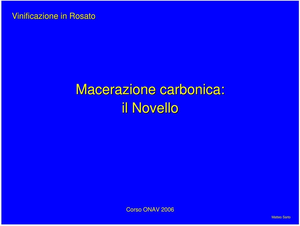 Macerazione