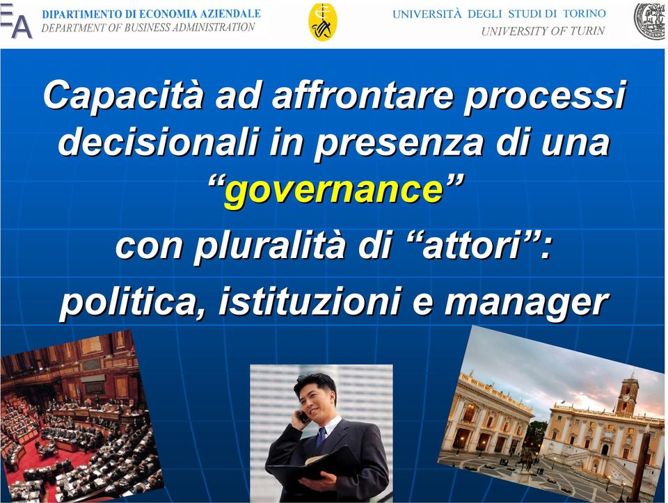 governance con pluralità di
