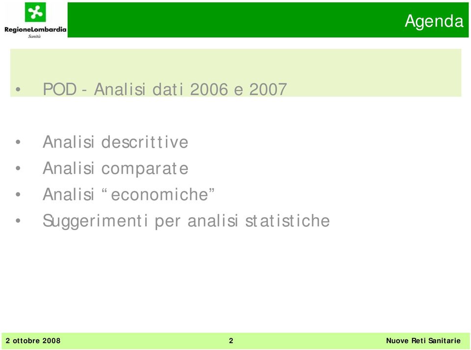 comparate Analisi economiche