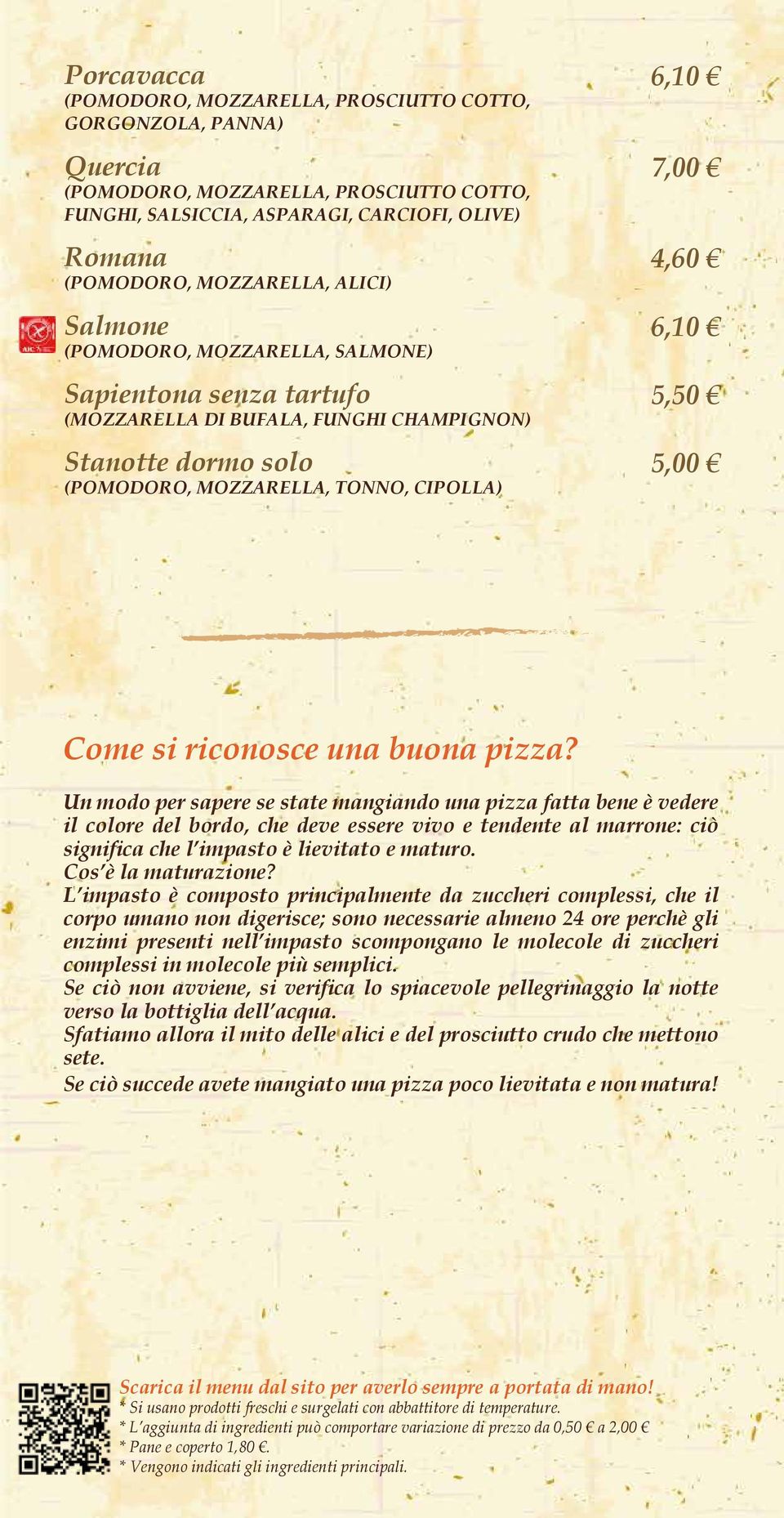 Come si riconosce una buona pizza?