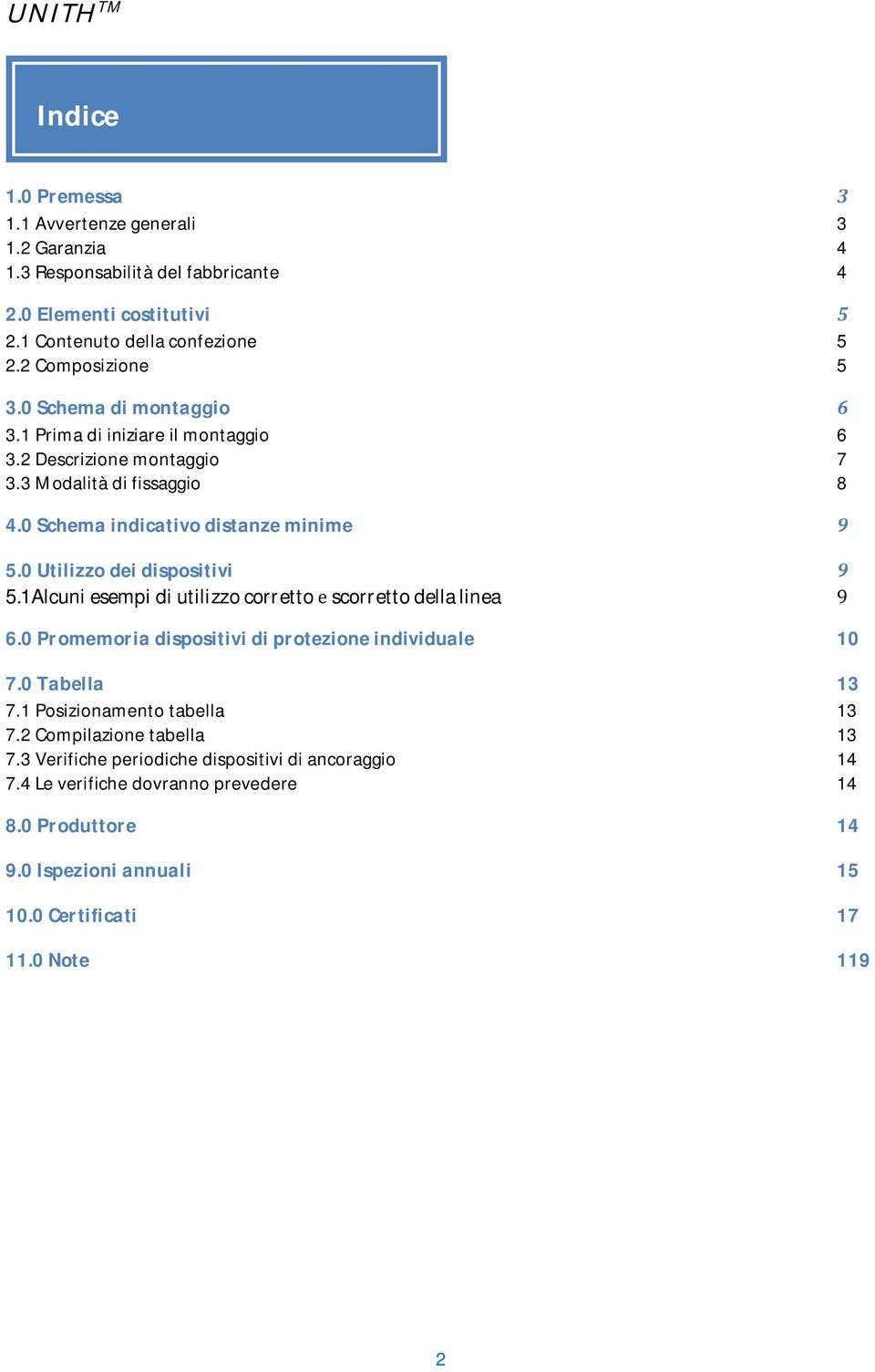 0Utilizzodeidispositivi 5.1Alcuniesempidiutilizzocorrettoscorrettodellalinea 6.0Promemoriadispositividiprotezioneindividuale 10 7.0Tabella 13 7.