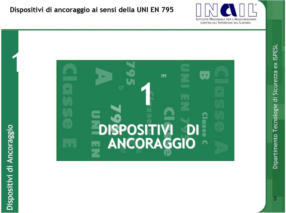 DISPOSITIVI DI ANCORAGGIO 3