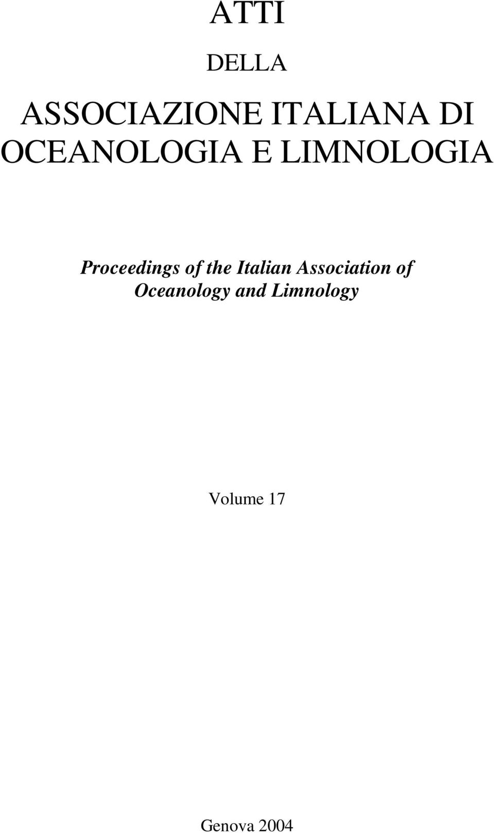 of the Italian Association of