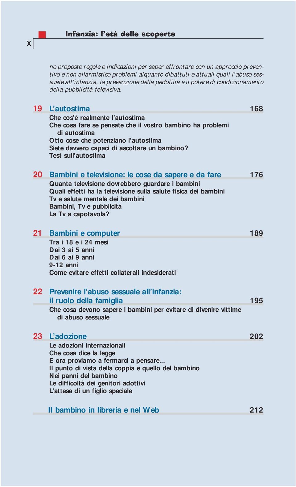 19 L autostima 168 Checos èrealmentel autostima Che cosa fare se pensate che il vostro bambino ha problemi di autostima Otto cose che potenziano l autostima Siete davvero capaci di ascoltare un