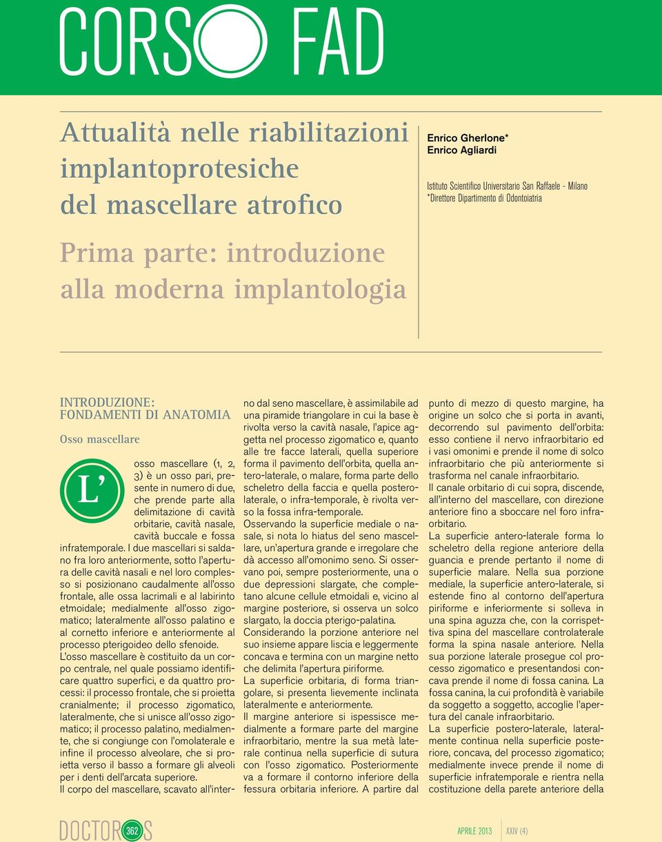 alla delimitazione di cavità orbitarie, cavità nasale, cavità buccale e fossa infratemporale.