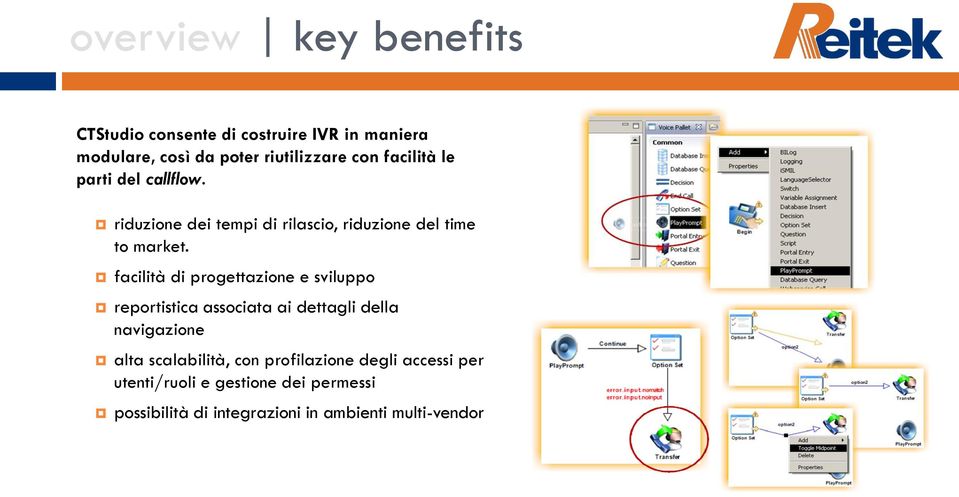 facilità di progettazione e sviluppo reportistica associata ai dettagli della navigazione alta scalabilità,