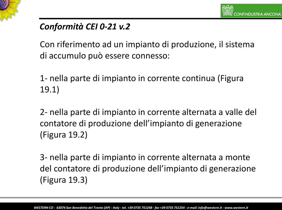 di impianto in corrente continua (Figura 19.