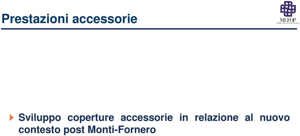 accessorie in relazione