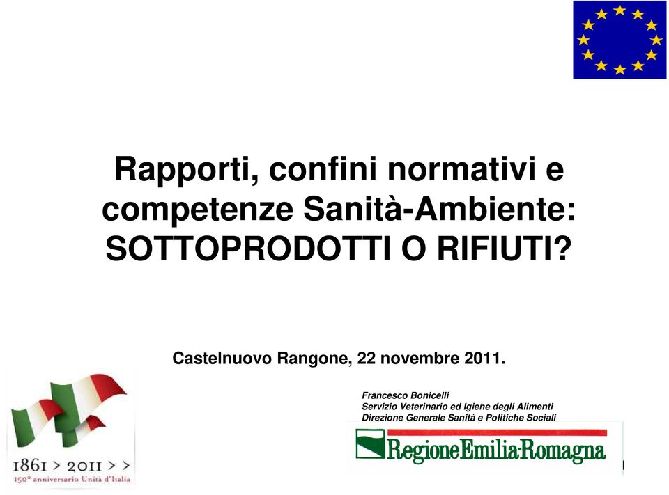 Castelnuovo Rangone, 22 novembre 2011.