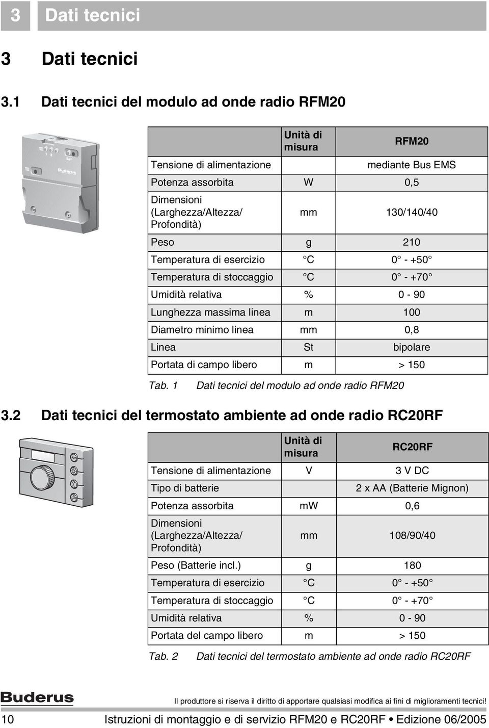 210 Temperatura di esercizio C 0 - +50 Temperatura di stoccaggio C 0 - +70 Umidità relativa % 0-90 Lunghezza massima linea m 100 Diametro minimo linea mm 0,8 Linea St bipolare Portata di campo libero