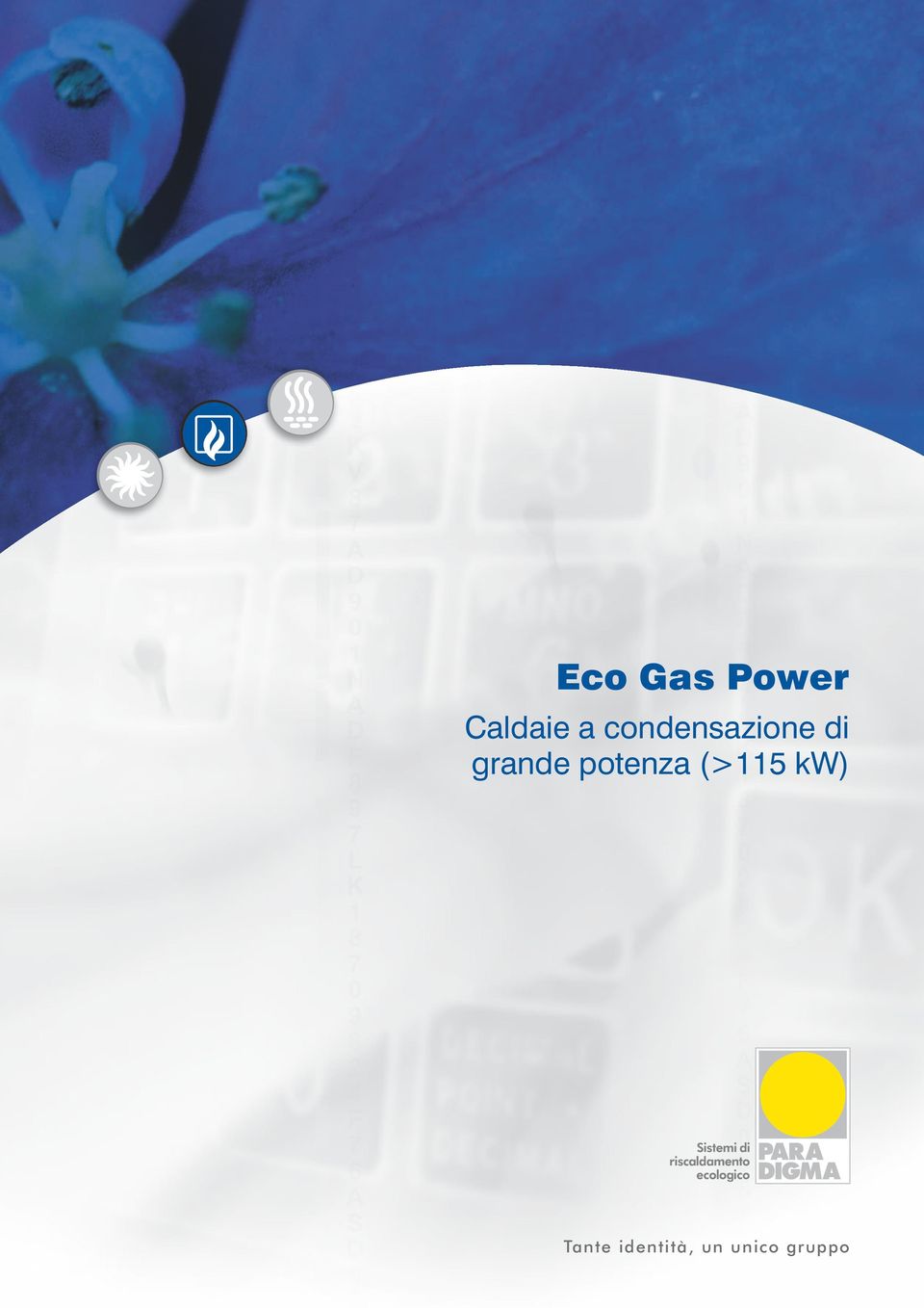 omfort 80-10-95-10 olar Power 0-50-100-0 Eco as Power aldaie a condensazione di grande potenza (>115