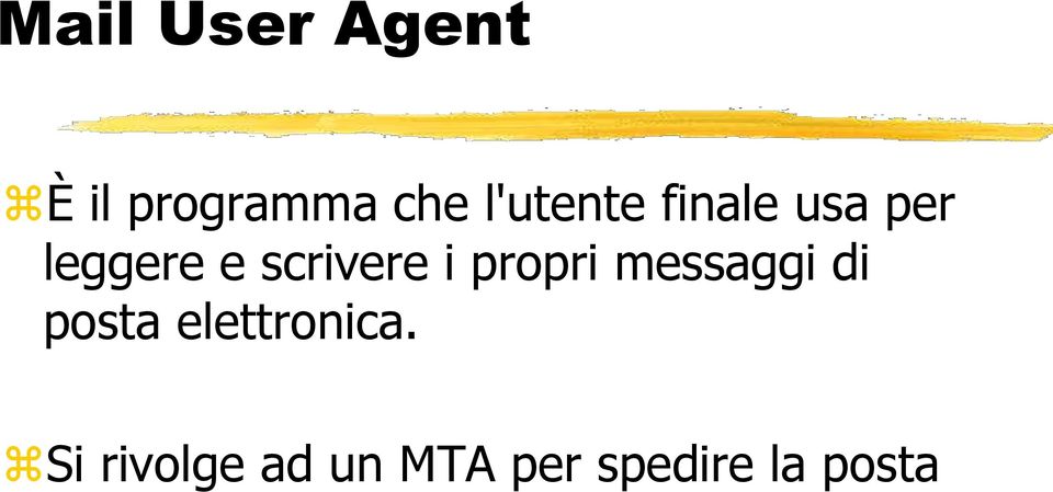 scrivere i propri messaggi di posta