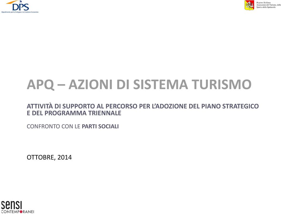 PIANO STRATEGICO E DEL PROGRAMMA TRIENNALE