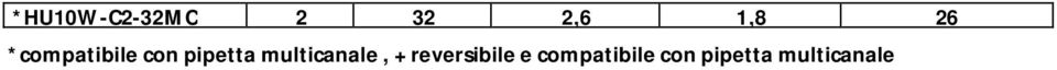 multicanale, + reversibile e