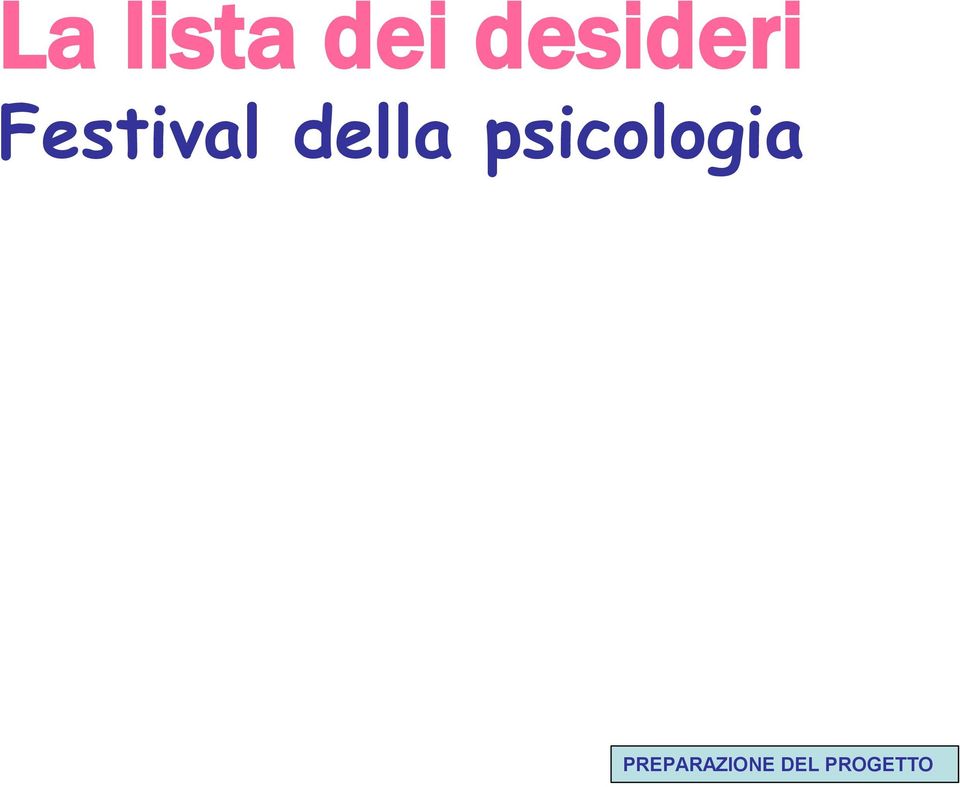 della psicologia