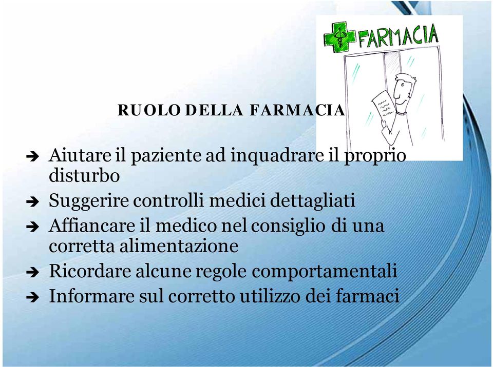 medico nel consiglio di una corretta alimentazione Ricordare