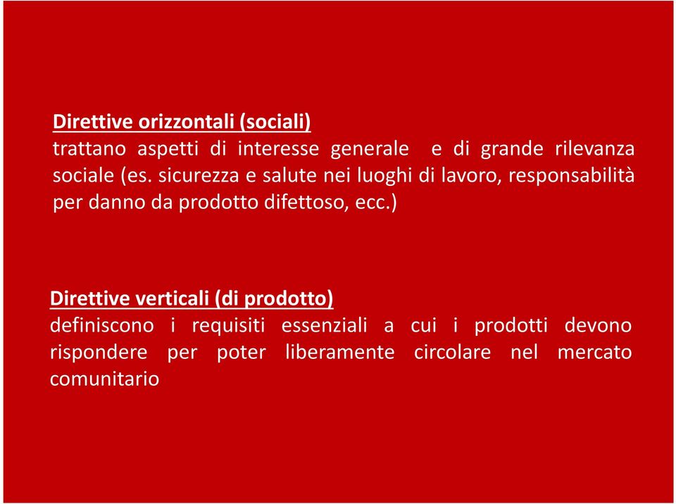 sicurezza e salute nei luoghi di lavoro, responsabilità per danno da prodotto difettoso,