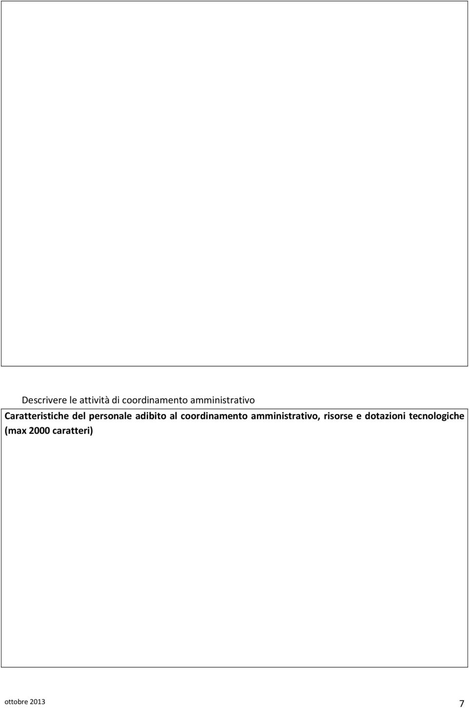 adibito al coordinamento amministrativo, risorse