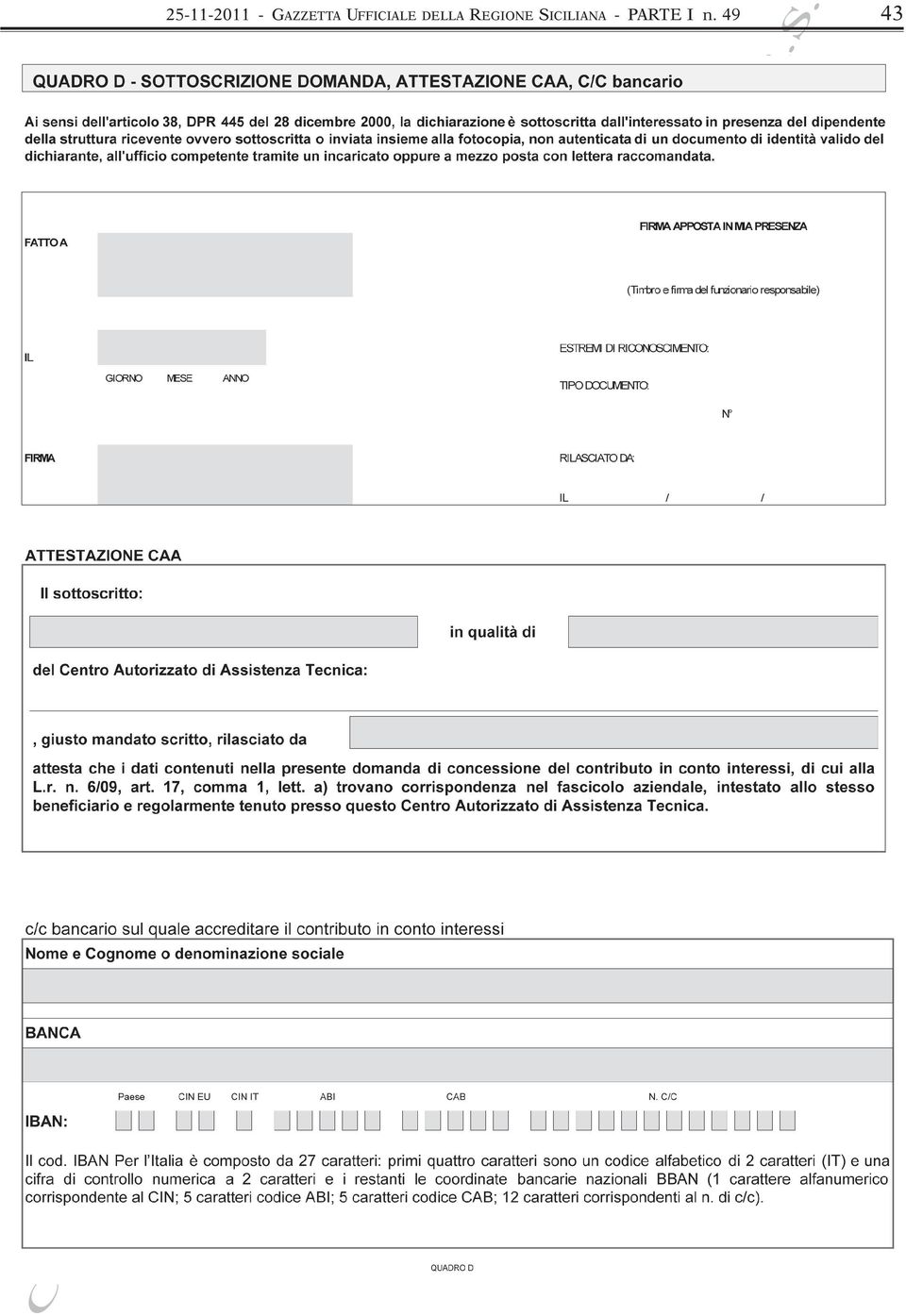 DELLA REGIONE