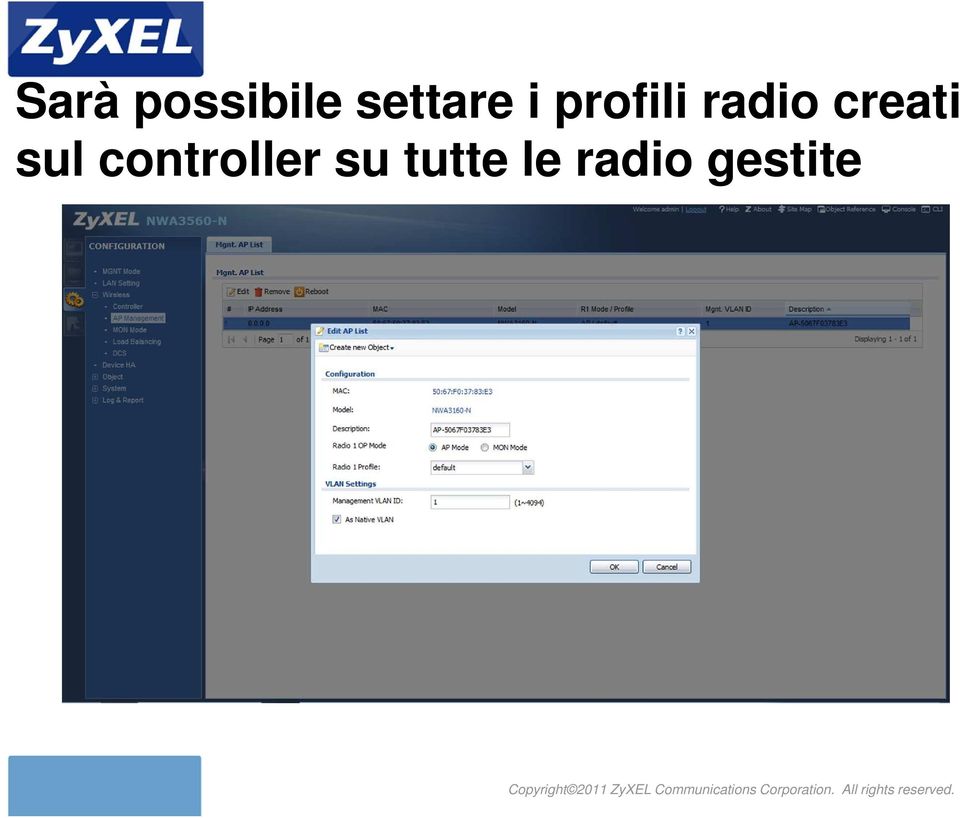 radio creati sul