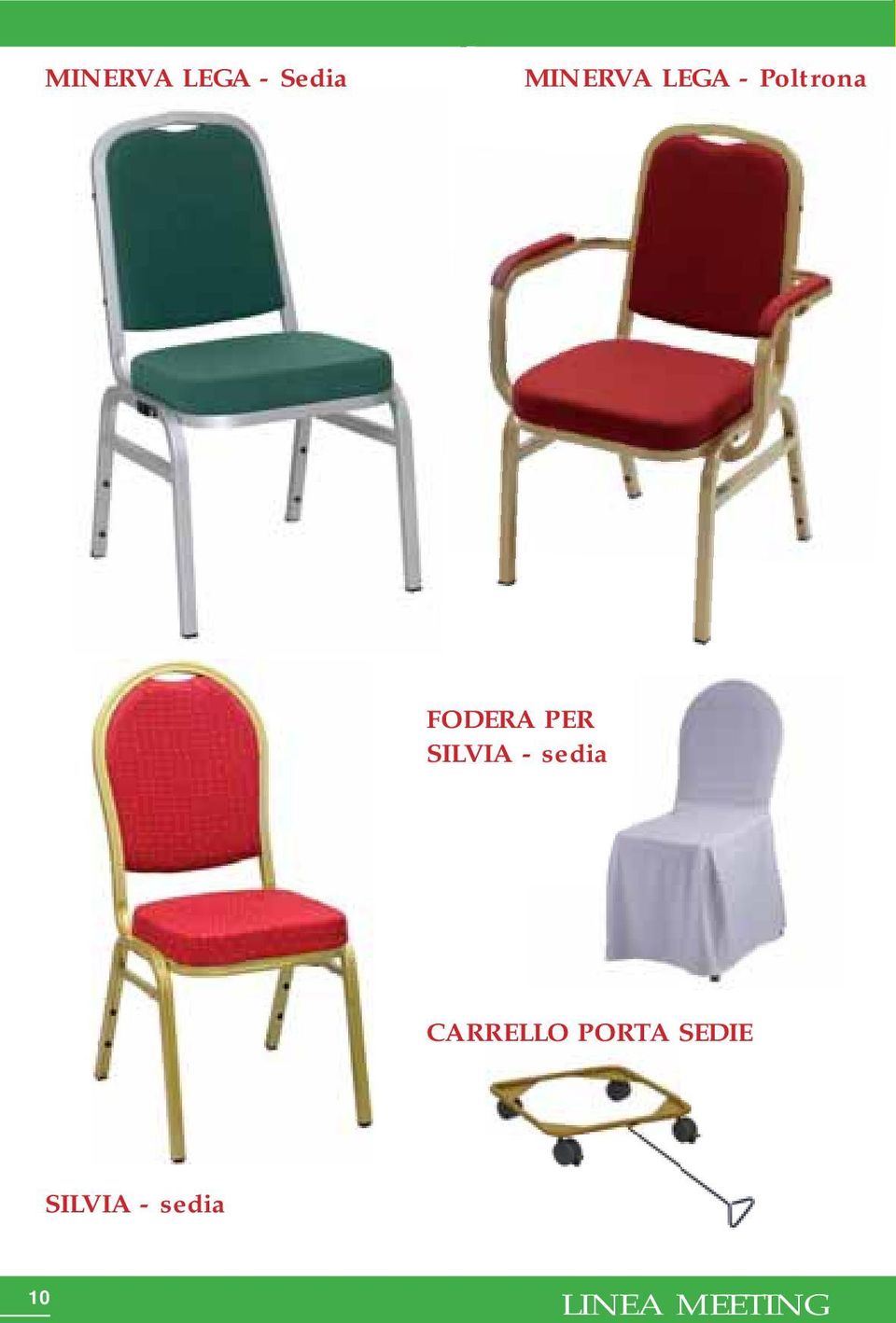 SILVIA - sedia CARRELLO PORTA