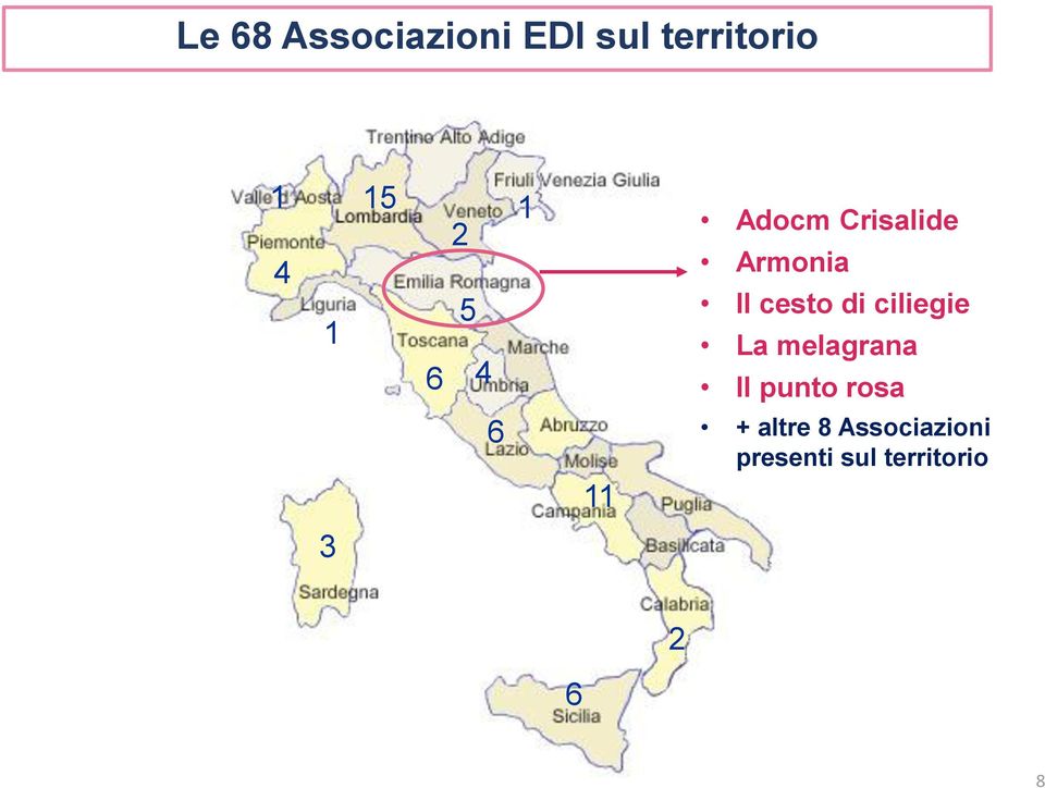 ciliegie La melagrana Il punto rosa 6 + altre