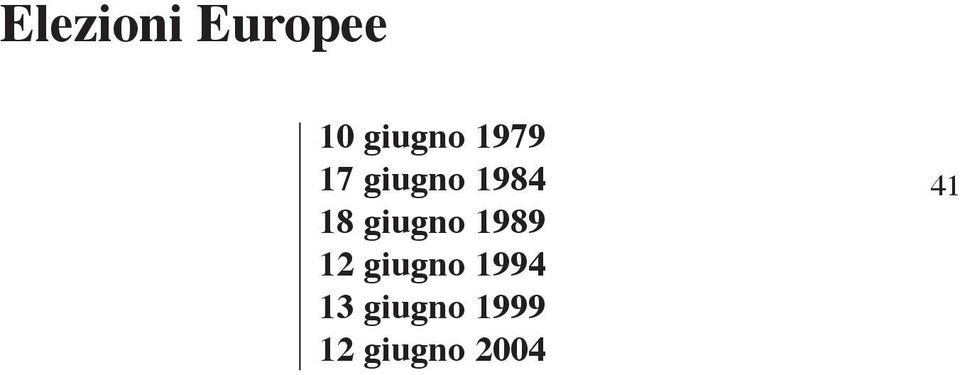 giugno 1989 12 giugno 1994